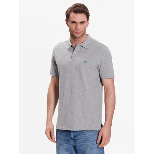 United Colors Of Benetton Polo 3089J3179 Szary Regular Fit ze sklepu MODIVO w kategorii T-shirty męskie - zdjęcie 184045538