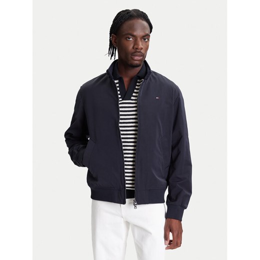 Tommy Hilfiger Kurtka bomber Harrington MW0MW39637 Granatowy Regular Fit ze sklepu MODIVO w kategorii Kurtki męskie - zdjęcie 184045549