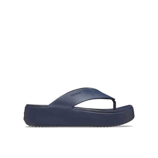 Crocs Japonki Getaway Platform Flip 209410 Granatowy ze sklepu MODIVO w kategorii Klapki damskie - zdjęcie 184045559