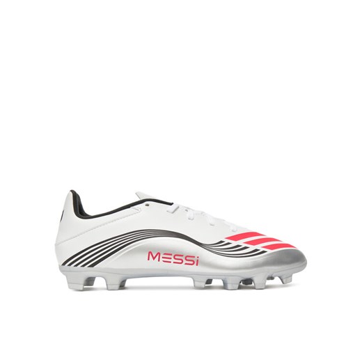 adidas Buty do piłki nożnej F50 Messi Club JP7443 Biały ze sklepu MODIVO w kategorii Buty sportowe męskie - zdjęcie 184045569