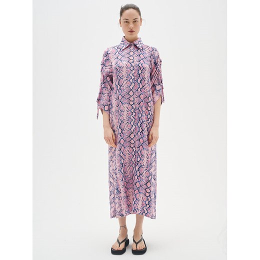 InWear Sukienka koszulowa Dwyn 301881 Różowy Loose Fit ze sklepu MODIVO w kategorii Sukienki - zdjęcie 184045646