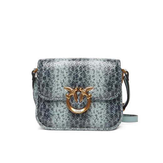 PINKO Torebka Love Box Bag Fl Mini PE 25 PLTT 104297 A2CH Zielony ze sklepu MODIVO w kategorii Listonoszki - zdjęcie 184045726