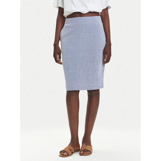 Olsen Spódnica ołówkowa 16001511 Niebieski Slim Fit ze sklepu MODIVO w kategorii Spódnice - zdjęcie 184045775