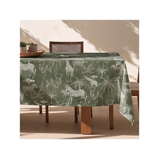 Mint Rugs Obrus &quot;Tropical Dalai&quot; w kolorze zielonym ze sklepu Limango Polska w kategorii Obrusy i bieżniki - zdjęcie 184047627