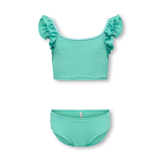 KIDS ONLY Bikini &quot;Wave&quot; w kolorze turkusowym ze sklepu Limango Polska w kategorii Stroje kąpielowe - zdjęcie 184047775