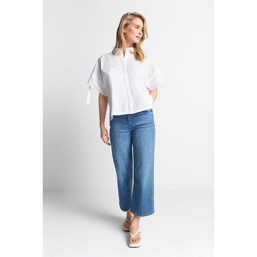Rich &amp; Royal Bluzka w kolorze białym Rich & Royal 38 okazyjna cena Limango Polska