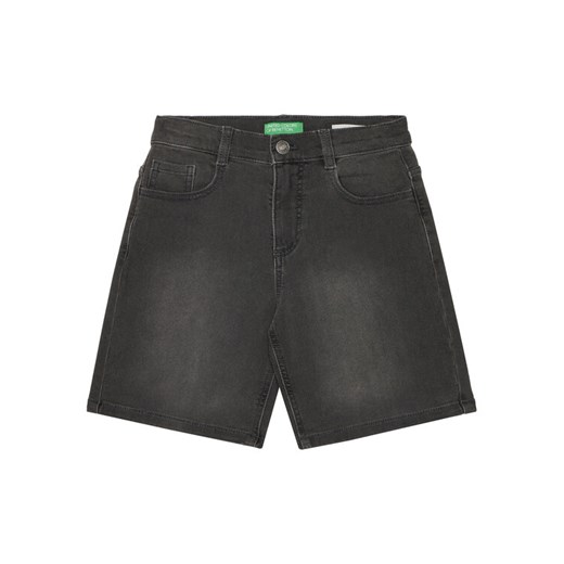 United Colors Of Benetton Szorty jeansowe 44LGC9048 Szary Regular Fit ze sklepu MODIVO w kategorii Spodenki chłopięce - zdjęcie 184048868