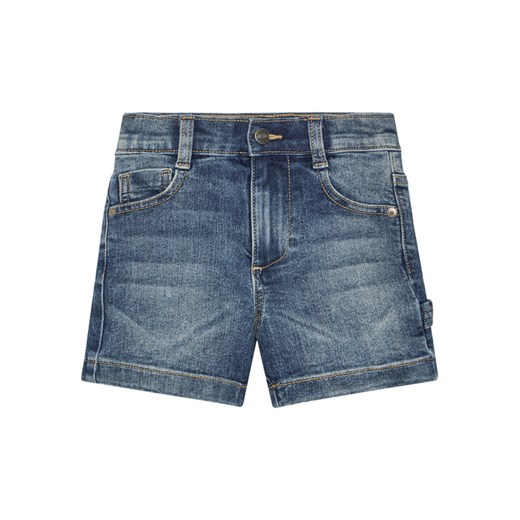 United Colors Of Benetton Szorty jeansowe 4PORG902I Granatowy Straight Fit ze sklepu MODIVO w kategorii Spodenki chłopięce - zdjęcie 184048895