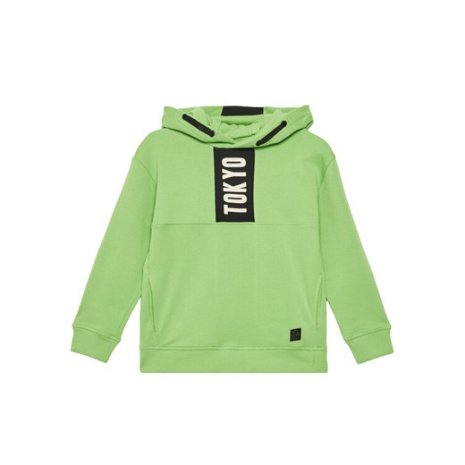 United Colors Of Benetton Bluza 3J68C204I Zielony Regular Fit ze sklepu MODIVO w kategorii Bluzy chłopięce - zdjęcie 184048946