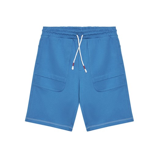 United Colors Of Benetton Szorty sportowe 3BL0C903J Niebieski Regular Fit ze sklepu MODIVO w kategorii Spodenki chłopięce - zdjęcie 184048969