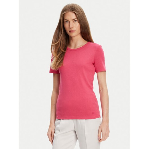 United Colors Of Benetton T-Shirt 3GA2E16A0 Różowy Regular Fit ze sklepu MODIVO w kategorii Bluzki damskie - zdjęcie 184048979