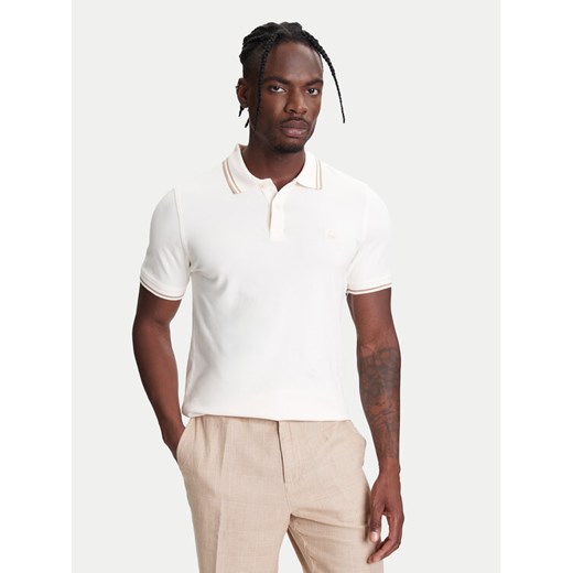 United Colors Of Benetton Polo 3F9HU302E Beżowy Regular Fit ze sklepu MODIVO w kategorii T-shirty męskie - zdjęcie 184048988