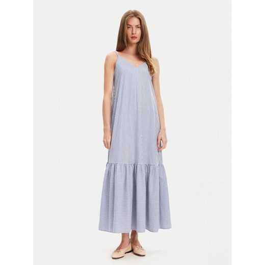 United Colors Of Benetton Sukienka letnia 4SZRDV0B8 Niebieski Relaxed Fit ze sklepu MODIVO w kategorii Sukienki - zdjęcie 184048998