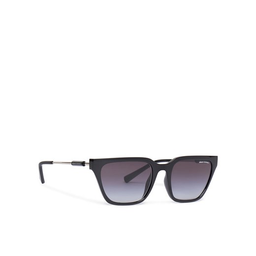 Armani Exchange Okulary przeciwsłoneczne 0AX4158S 81588G Czarny ze sklepu MODIVO w kategorii Okulary przeciwsłoneczne damskie - zdjęcie 184048999