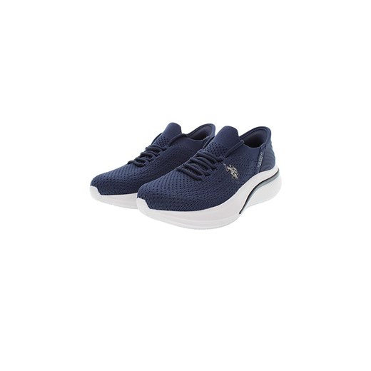 Buty sportowe damskie U.S Polo Assn. sneakersy sznurowane płaskie 
