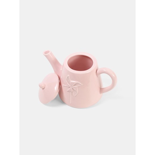 Sinsay - Dzbanek do herbaty z motywem wiatraka - różowy Sinsay One Size Sinsay