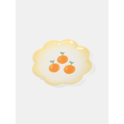 Sinsay - Talerz z motywem pomarańczy - pomarańczowy Sinsay One Size Sinsay