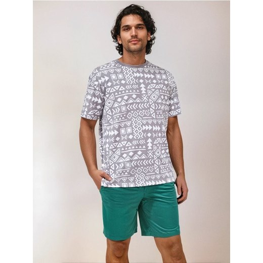 Sinsay t-shirt męski z krótkim rękawem