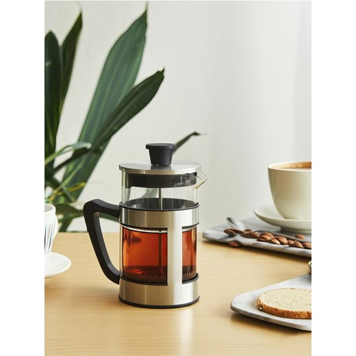 Sinsay - Zaparzacz do herbaty typu French Press - czarny ze sklepu Sinsay w kategorii Dzbanki i zaparzacze - zdjęcie 184054586