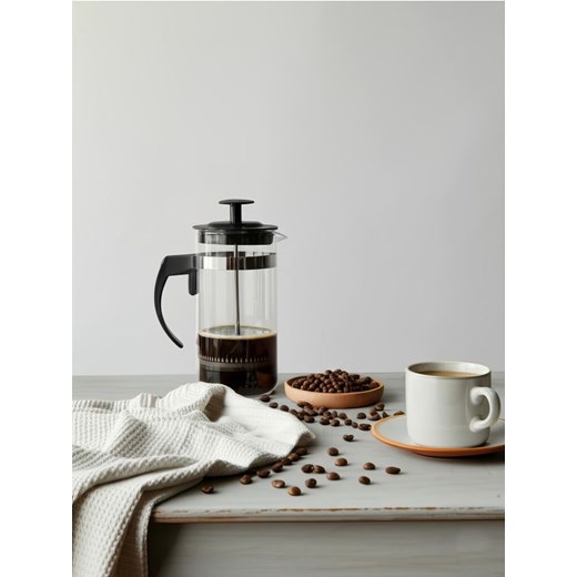 Sinsay - Zaparzacz do kawy typu French Press - czarny ze sklepu Sinsay w kategorii Dzbanki i zaparzacze - zdjęcie 184054597