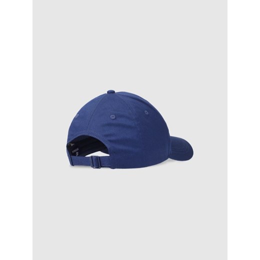 Czapka z daszkiem uniseks 4F 4FWSS25ACABU367 - granatowa ze sklepu Sportstylestory.com w kategorii Czapki z daszkiem męskie - zdjęcie 184054858