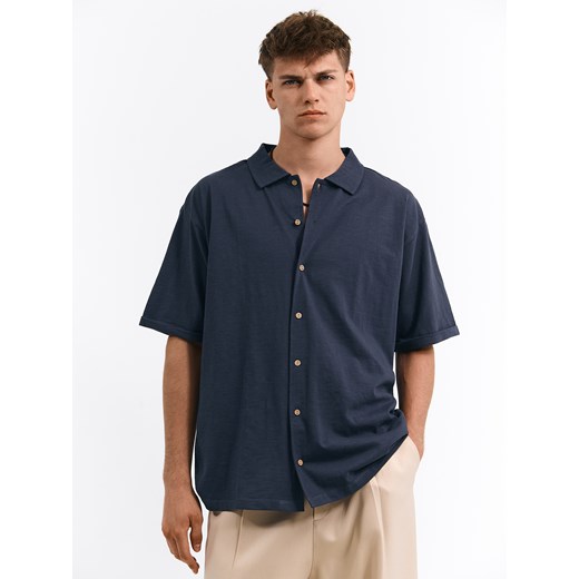 Koszula męska Gate granatowa 
