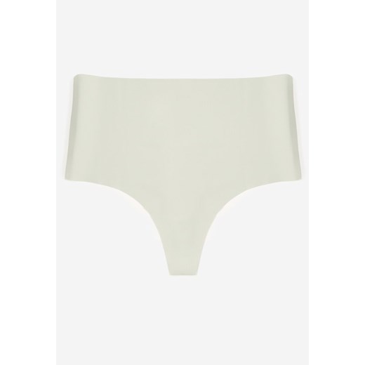 Jasnozielone Bezszwowe Majtki High Waist Kolunea ze sklepu renee.pl w kategorii Majtki damskie - zdjęcie 184055125