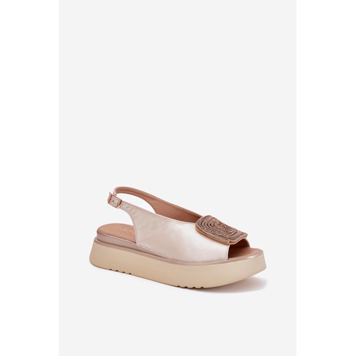 Espadryle damskie Zazoo skórzane