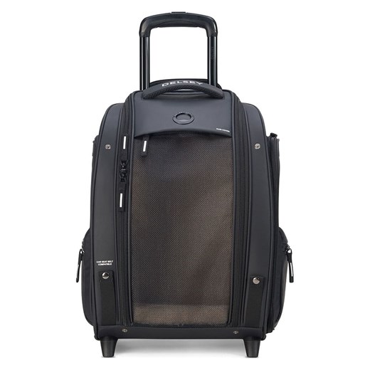 Delsey Transporter &quot;Raspail&quot; w kolorze czarnym dla zwierząt - 39 x 48 x 30 cm ze sklepu Limango Polska w kategorii Dla zwierząt - zdjęcie 184056499