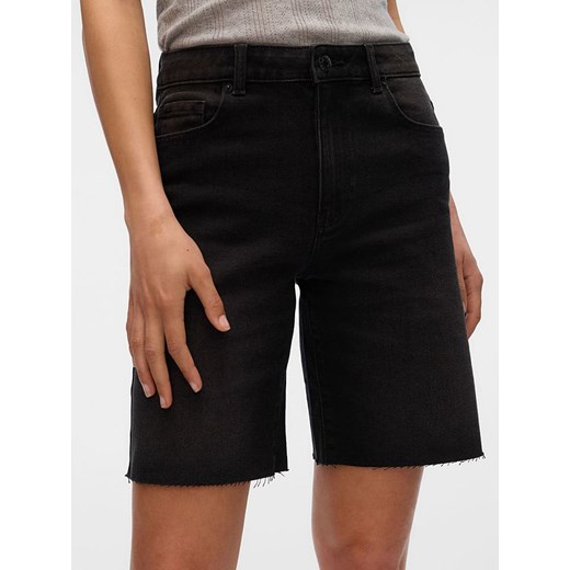 Vero Moda Szorty dżinsowe w kolorze czarnym ze sklepu Limango Polska w kategorii Szorty - zdjęcie 184056796