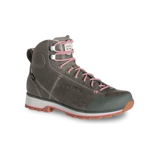 DOLOMITE Skórzane buty turystyczne &quot;54 High Fg GTX&quot; w kolorze szarobrązowo-różowym ze sklepu Limango Polska w kategorii Buty trekkingowe damskie - zdjęcie 184056998