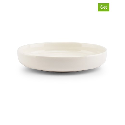 Salt and Pepper Talerze głębokie (4 szt.) &quot;Nuo&quot; w kolorze białym - Ø 20 cm ze sklepu Limango Polska w kategorii Talerze - zdjęcie 184057055