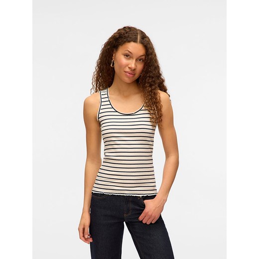 Vero Moda Top w kolorze kremowym ze sklepu Limango Polska w kategorii Bluzki damskie - zdjęcie 184057079
