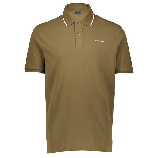 G-Star Koszulka polo w kolorze khaki ze sklepu Limango Polska w kategorii T-shirty męskie - zdjęcie 184057335
