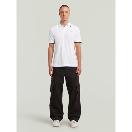G-Star Koszulka polo w kolorze białym ze sklepu Limango Polska w kategorii T-shirty męskie - zdjęcie 184057337