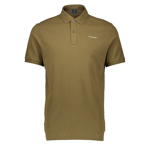 G-Star Koszulka polo w kolorze khaki ze sklepu Limango Polska w kategorii T-shirty męskie - zdjęcie 184057355