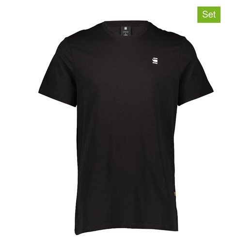 G-Star Koszulki (3 szt.) w kolorze granatowym, białym i czarnym ze sklepu Limango Polska w kategorii T-shirty męskie - zdjęcie 184057357
