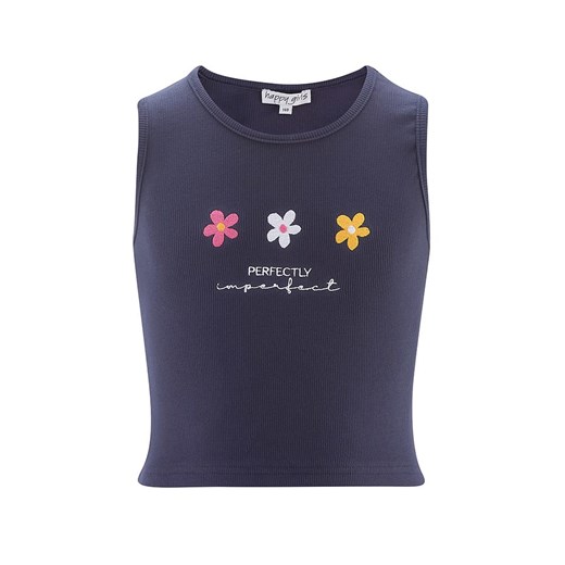 happy girls by Eisend Top w kolorze granatowym ze sklepu Limango Polska w kategorii Bluzki dziewczęce - zdjęcie 184057466