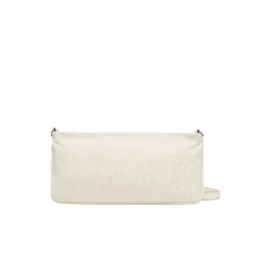 Torebka Calvin Klein Jeans Ckj Monogram Mini Bag LV04K3183G Beżowy ze sklepu eobuwie.pl w kategorii Listonoszki - zdjęcie 184057637