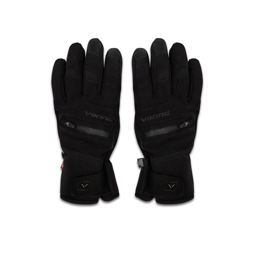 Rękawice narciarskie Viking Kuruk 2.0 110/25/1295 Czarny ze sklepu eobuwie.pl w kategorii Rękawiczki męskie - zdjęcie 184057649