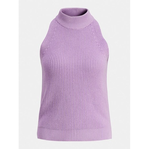 JJXX Bluzka Zitta 12226992 Fioletowy Slim Fit ze sklepu MODIVO w kategorii Bluzki damskie - zdjęcie 184058065