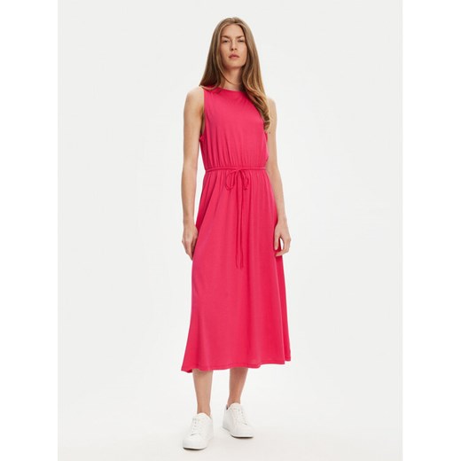 United Colors Of Benetton Sukienka letnia 3Q225V00X Różowy Regular Fit ze sklepu MODIVO w kategorii Sukienki - zdjęcie 184058086