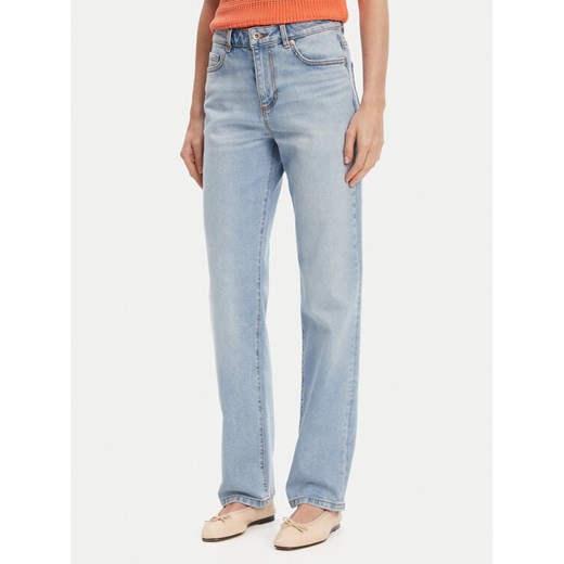 United Colors Of Benetton Jeansy 41TBDE00J Niebieski Straight Leg ze sklepu MODIVO w kategorii Jeansy damskie - zdjęcie 184058096