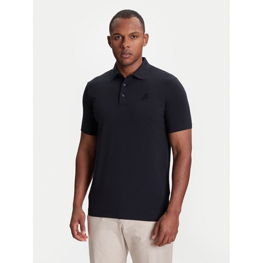 KARL LAGERFELD Polo 745750 553221 Granatowy Regular Fit ze sklepu MODIVO w kategorii T-shirty męskie - zdjęcie 184058099