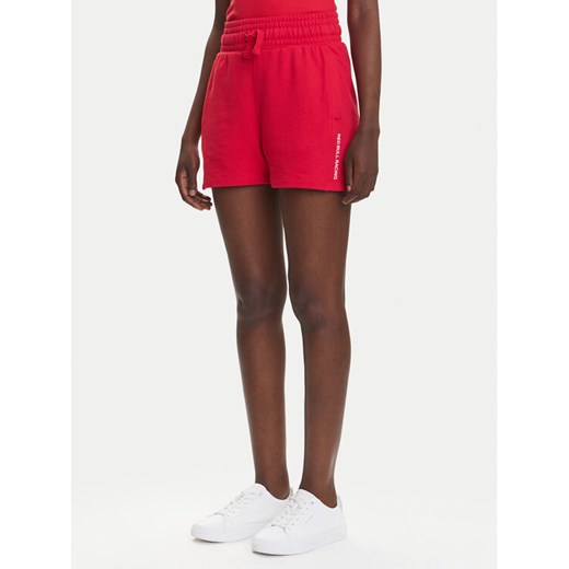 Pepe Jeans Szorty sportowe Red Bull Racing RL800008 Czerwony Relaxed Fit ze sklepu MODIVO w kategorii Szorty - zdjęcie 184058145