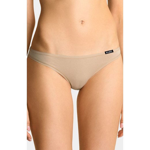 3BLP-599 bawełniane beżowe figi damskie bikini 3-pack, Kolor beżowy, Rozmiar L, ATLANTIC ze sklepu Primodo w kategorii Majtki damskie - zdjęcie 184059755