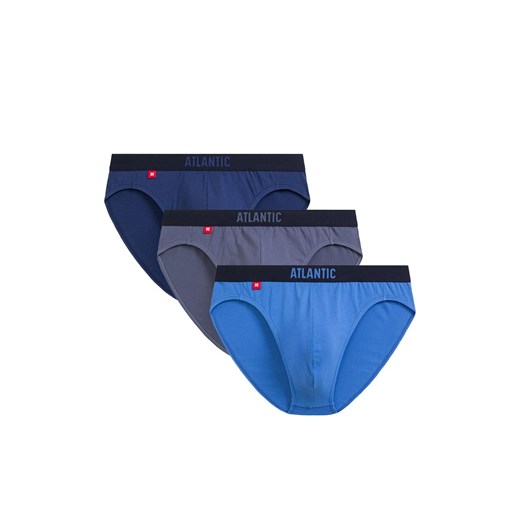 Atlantic 3-pack slipy męskie sport 3MP-094-NIEC/NIEJ/IND, Kolor multicolour, Rozmiar S, ATLANTIC ze sklepu Primodo w kategorii Majtki męskie - zdjęcie 184059946