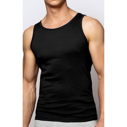 Atlantic podkoszulek męski czarny BMV-046, Kolor czarny, Rozmiar S, ATLANTIC ze sklepu Primodo w kategorii T-shirty męskie - zdjęcie 184060038