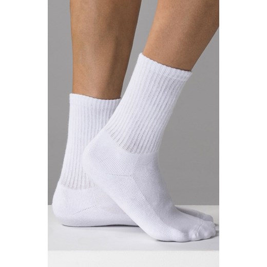 Skarpety unisex białe MC-007, Kolor biały, Rozmiar 36-38, ATLANTIC ze sklepu Primodo w kategorii Skarpetki damskie - zdjęcie 184060166