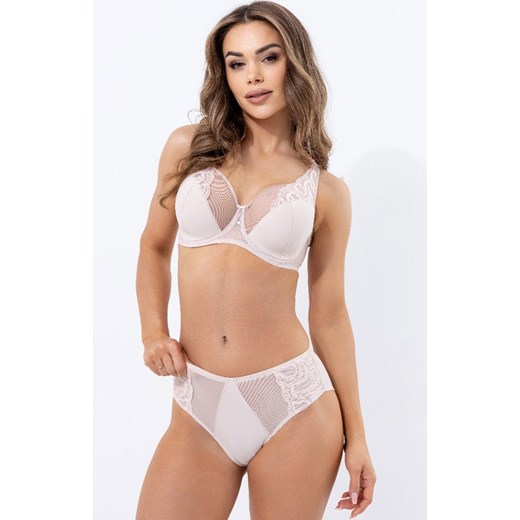 Biustonosz półusztywniany semi-soft beżowy Roxi, Kolor beżowy, Rozmiar 100B, BIGGI ze sklepu Primodo w kategorii Biustonosze - zdjęcie 184061907